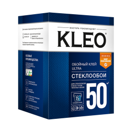 KLEO ULTRA 50 клей для стеклообоев и обоев на флизелиновой основе (500г)