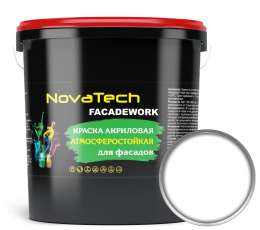 Краска NovaTech Facadework фасадная 15 кг