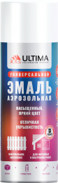Эмаль универсальная ULTIMA 520мл, белый матовый, RAL 9003	